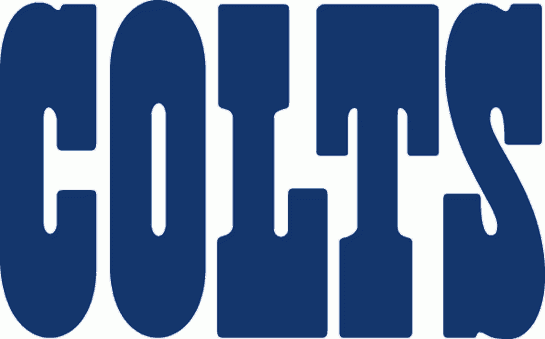 Indianapolis Colts 2002-Pres Wordmark Logo cricut iron on